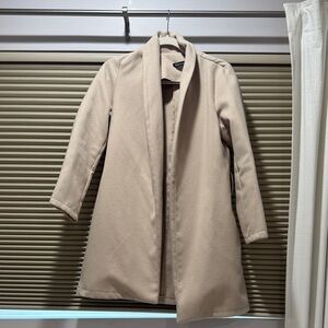 Boohoo Cream Women's Coat